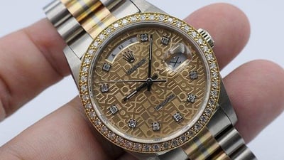 【美好時光】一級逸品分享交流 ROLEX也會出包？ 2023大驚喜^^ 18349BIC原廠變體錯置版本電腦面（勞力士美麗的錯誤）購入分享1