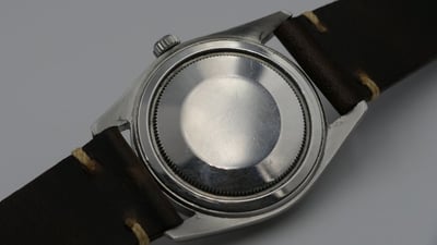 (美好時光）1965年份！有原廠保單！無拋整ROLEX勞力士罕見型號6424大手捲極優美品8