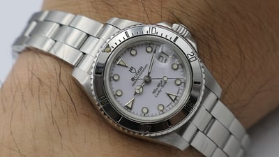 (美好時光）盒單全ROLEX龍頭底蓋Tudor 96090 lady sub經典迷你小水鬼ROLEX服務中心小姐標配^^1