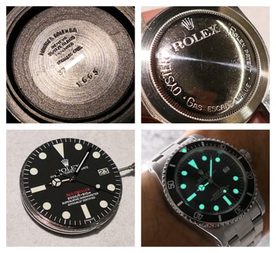 (美好時光）單紅字Mark VI版本1974年份ROLEX勞力士初代水鬼王1665收藏極逸品釋出1680 16660參考9