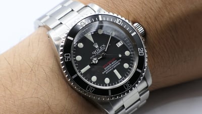 (美好時光）單紅字Mark VI版本1974年份ROLEX勞力士初代水鬼王1665收藏極逸品釋出1680 16660參考1