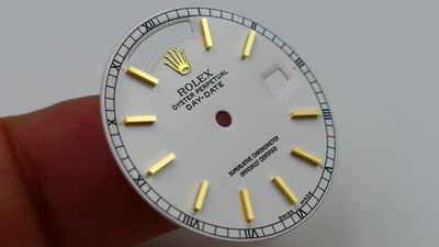 【美好時光】ROLEX勞力士原裝白色面盤新品釋出 DATEDATE 18038 18238 可用2