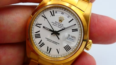 【美好時光】拍賣會等級一級逸品分享交流 罕見型號 ROLEX 1802＋7206+Buckley+雙中文大全套收藏級品項1