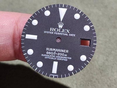 【美好時光】ROLEX勞力士1680 原裝 SERVICE DIAL老運動膏藥面盤！1