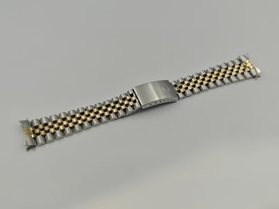 【美好時光】罕見逸品！品相漂亮不虛ROLEX 62523H半金五珠帶 可用於1601 16013 16233 等等1