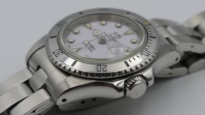 (美好時光）盒單全ROLEX龍頭底蓋Tudor 96090 lady sub經典迷你小水鬼ROLEX服務中心小姐標配^^5