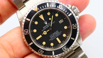 【美好時光】壓箱寶收藏！罕見MK1單皇冠底蓋！ROLEX勞力士16660魔鬼6膏藥面1