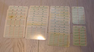 (美好時光) ROLEX 原廠手冊說明書 年曆卡1