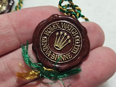 【美好時光】衝評價！80’s 年代 勞力士 Rolex 紅標 紅圓標 紅漆天文台吊牌 紅色圓型吊牌 隨機出貨！2