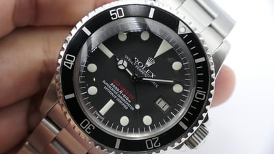 (美好時光）單紅字Mark VI版本1974年份ROLEX勞力士初代水鬼王1665收藏極逸品釋出1680 16660參考2