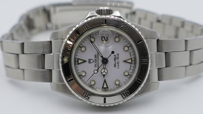 (美好時光）盒單全ROLEX龍頭底蓋Tudor 96090 lady sub經典迷你小水鬼ROLEX服務中心小姐標配^^4