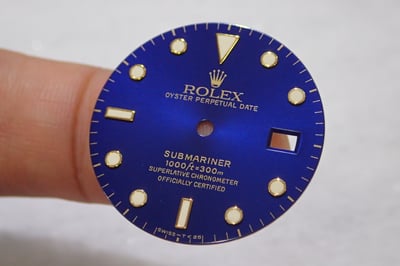 (美好時光）ROLEX勞力士16803 16613 16618 16808專用T25藍面1