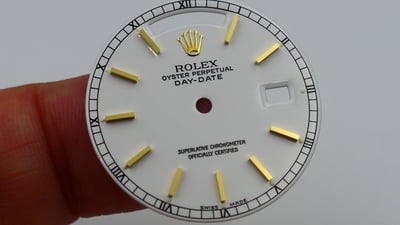 【美好時光】ROLEX勞力士原裝白色面盤新品釋出 DATEDATE 18038 18238 可用3