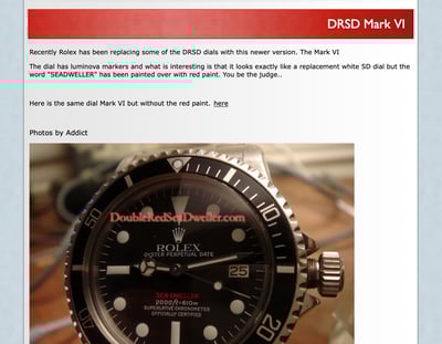 (美好時光）單紅字Mark VI版本1974年份ROLEX勞力士初代水鬼王1665收藏極逸品釋出1680 16660參考11