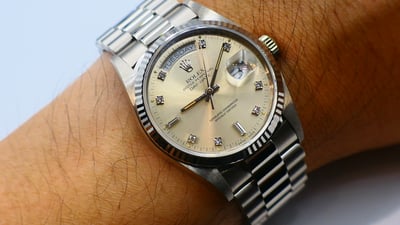 【搭時光機來的】近庫存新品R字頭ROLEX勞力士18039盒單全藏品1