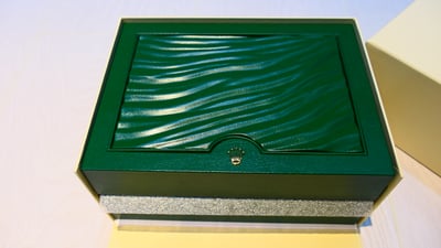 (美好時光）ROLEX 勞力士最新款6碼型號用L號 大型原廠錶盒（含外紙盒）2