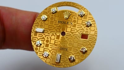 【美好時光】罕見！ROLEX勞力士原裝新款電腦面『大顆鑽石』單面盤釋出 DATEDATE 18038 18238 118238 可用1