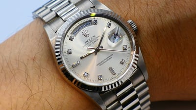 【搭時光機來的】極新品1990、1991年份ROLEX勞力士18239單錶一只RSC已驗證1