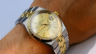 【拍賣會逸品】盒單全蠔式五十週年紀念錶ROLEX 1630 罕有逸品！1665 5513 1803 17013參考1