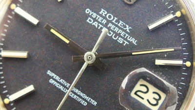 【美好時光】ROLEX 1601極罕見五彩斑斕confetti Dial（1603 16014 16234參考）1