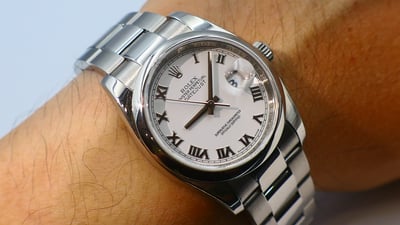 【美好時光】最低價！勞力士ROLEX 116200白羅馬近新美品盒單全大全配1