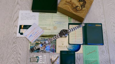 【美好時光】壓箱寶收藏！ROLEX勞力士1665 Rail Dial 超級無敵完整大全配！2