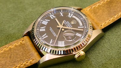（駝色）最襯DD的錶帶！20mm收16mm ROLEX用皮錶帶 1680 1665 16610 14060 18034