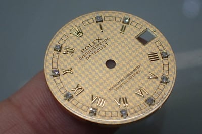 (美好時光）ROLEX勞力士千鳥紋十鑽面半金款DATEJUST 68273 68278專用1