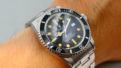 【美好時光】RSC驗畢1981年份ROLEX 1665初代水鬼王盒單全收藏級美品1