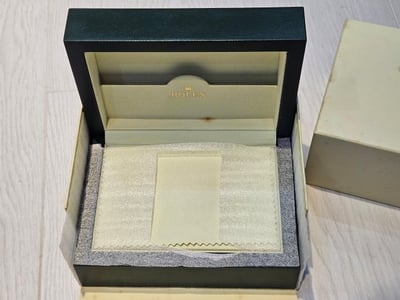 【美好時光】ROLEX 勞力士新款6碼型號用原廠錶盒中型款大小（含外紙盒）2