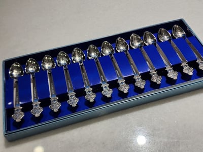 (美好時光）全新品！！ROLEX 原廠湯匙整套（非散裝 完整的大全套）1