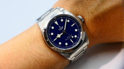 【美好時光】超高CP值！TUDOR 79540 帝舵Black Bay 41mm藍面盒單齊超美品！1