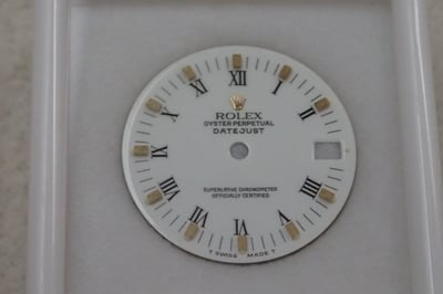 (美好時光）ROLEX勞力士中羅馬白瓷面半金款DATEJUST 68273 68278專用1