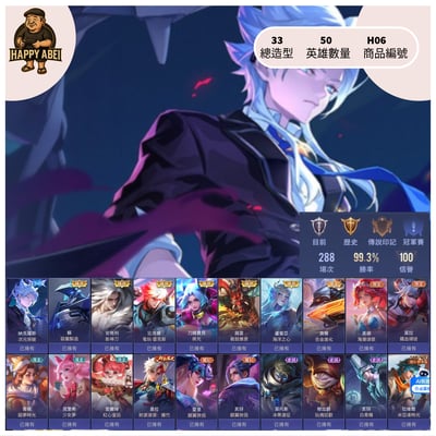 【編號H06】月付600元起 主打納克次元 蘇惡魔 電玩比洛爾 合金期爾 等5稀世1