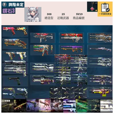 【編號SV19】月付2000元起 主打絕版冠軍21套+22套+奧術套+靈花套+妖狐套+光炫套+惡鬼套+起源套+瓷藝套 冠一二黑荊棘相位EXE混沌奇點歌德等造型1