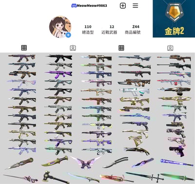 【編號Z44】月付1500元起主打光哨套+鎏金套+獄焰套 黑波/星靈/渾沌/異星/緋金/惡鬼/獄焰/光哨/悟空/棄王/紫金暴徒等造型 近滿版1