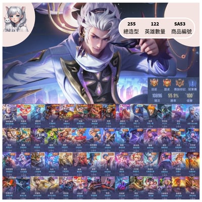 【編號SA53】月付1800元起 主打納克群星泳裝派對紅蓮超級駭客等多直購造型1