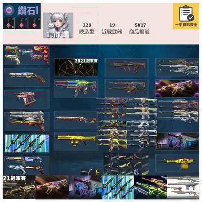 【編號SV17】月付1500元起 主打絕版冠軍21+23+奧術1.0套+憐憫之刃+RGX套+瓷藝套 冠一三黑波獄燄混沌異星惡鬼龐克RGX等造型 神話吊飾1