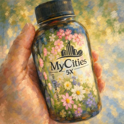 MyCities 5X Cold Brew Coffee (1箱/12瓶)1
