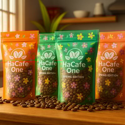 春天限定版, 哈嘎灣咖啡, 咖啡豆, 中烘焙1