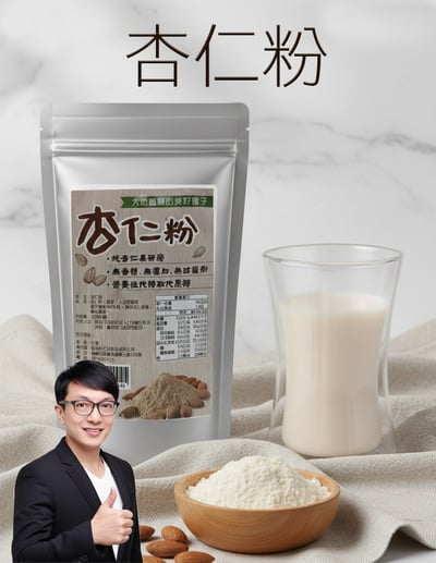 【唐奇嚴選】杏仁粉300g1