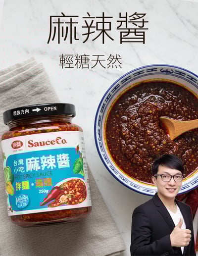 【唐奇嚴選】元氣麻辣醬 250g1