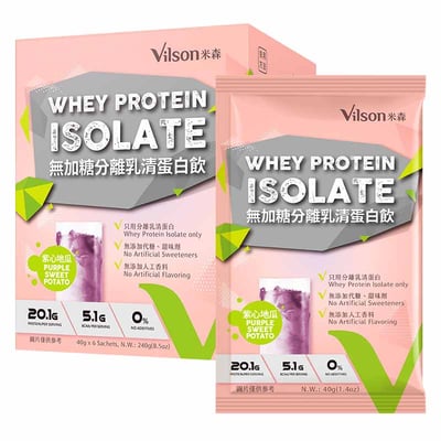 【唐奇嚴選】 米森  無加糖分離乳清蛋白(盒裝)9