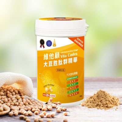 【唐奇嚴選】維他顧 Vita-Code 大豆胜肽群精華 450g 植物蛋白2