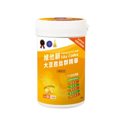 【唐奇嚴選】維他顧 Vita-Code 大豆胜肽群精華 450g 植物蛋白1