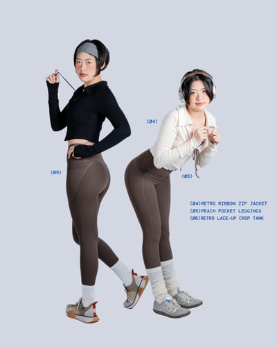 💫練後復古綁帶外套｜奶霜白5