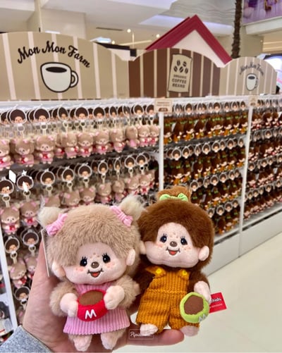 𝗠𝗼𝗻𝗰𝗵𝗵𝗶𝗰𝗵𝗶快閃店《毛絨玩偶掛件》1