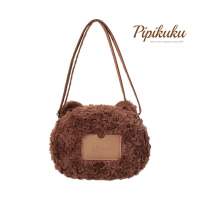 海外限定｜暖冬毛茸茸包#可調整長度7