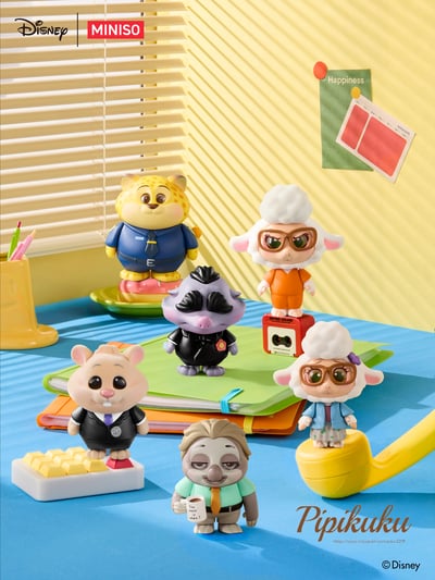 𝐙𝐨𝐨𝐭𝐨𝐩𝐢𝐚海外快閃店《擺件盲盒》⚠️不含娃包3