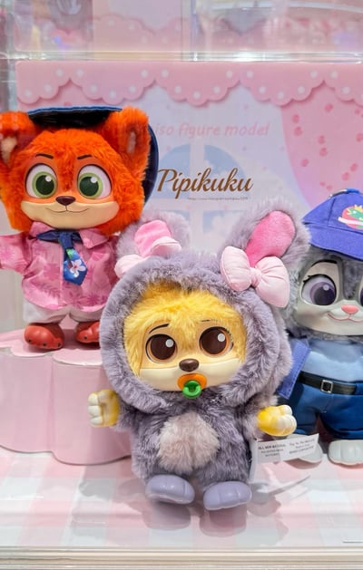 𝐙𝐨𝐨𝐭𝐨𝐩𝐢𝐚海外快閃店《新款!!第2代搪膠毛絨掛件盲盒》1